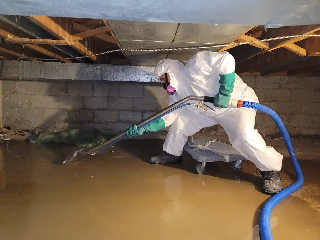 Emergency water damage restoration